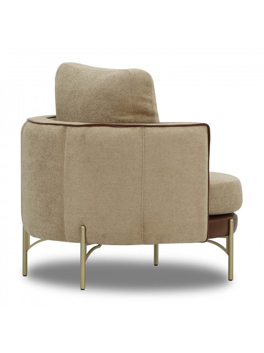 Sofa set HOBEL MARIA 3+1+1 KAX7004 GOLD / HONEY PHANTOM 6/ LIGHT BROWN BONCUK 6 (3) 