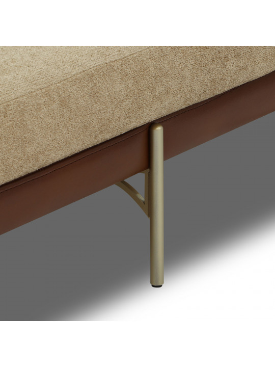 Sofa set HOBEL MARIA 3+1+1 KAX7004 GOLD / HONEY PHANTOM 6/ LIGHT BROWN BONCUK 6 (3) 