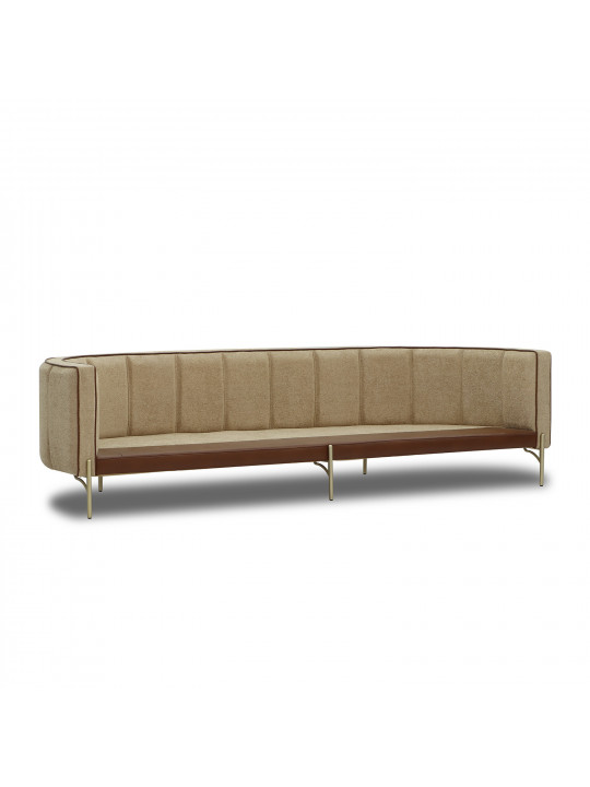 Sofa set HOBEL MARIA 3+1+1 KAX7004 GOLD / HONEY PHANTOM 6/ LIGHT BROWN BONCUK 6 (3) 