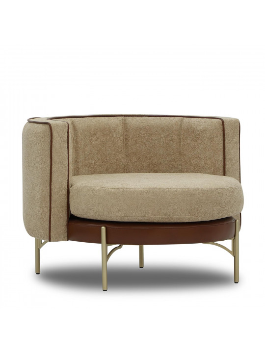 Sofa set HOBEL MARIA 3+1+1 KAX7004 GOLD / HONEY PHANTOM 6/ LIGHT BROWN BONCUK 6 (3) 