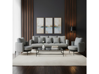 Հավաքածու HOBEL MARIA 3+1+1 KAX7005 BLACK / GREY PHANTOM 14/ GREY PHANTOM 19 (3) 