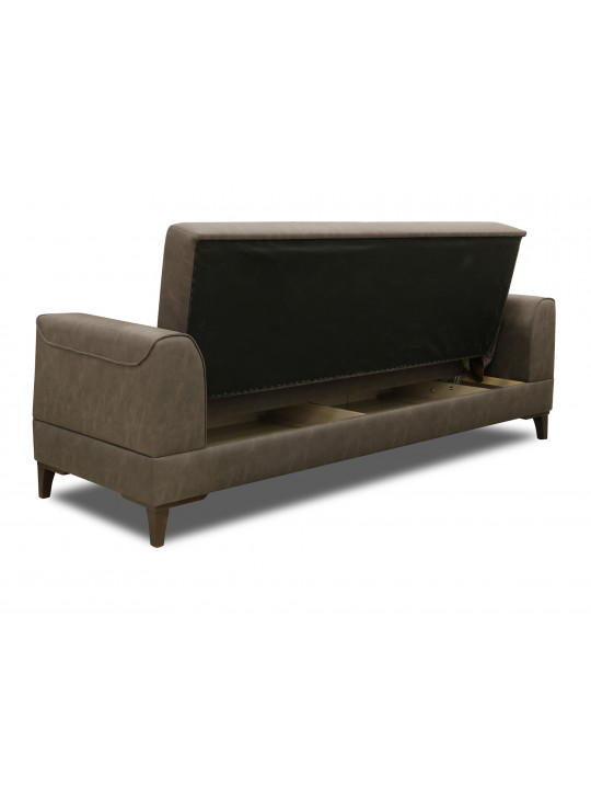 Sofa set HOBEL MARK 3+1+1 BROWN KIPRUS 04/BEIGE KIPRUS 03 (3) 