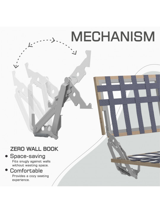 Sofa set HOBEL MARK 3+1+1 DARK GREY MONACO 15 / LIGHT GREY MONACO 13 (3) 
