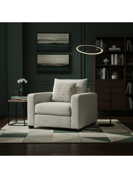 Բազկաթոռ HOMESRUS MARTIN 1 STR BEIGE (1) 