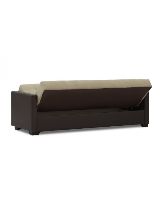 Sofa set HOBEL MARVEL 3+1+1 BROWN 3673/ LIGHT BROWN VIVALDI 21 (4) 