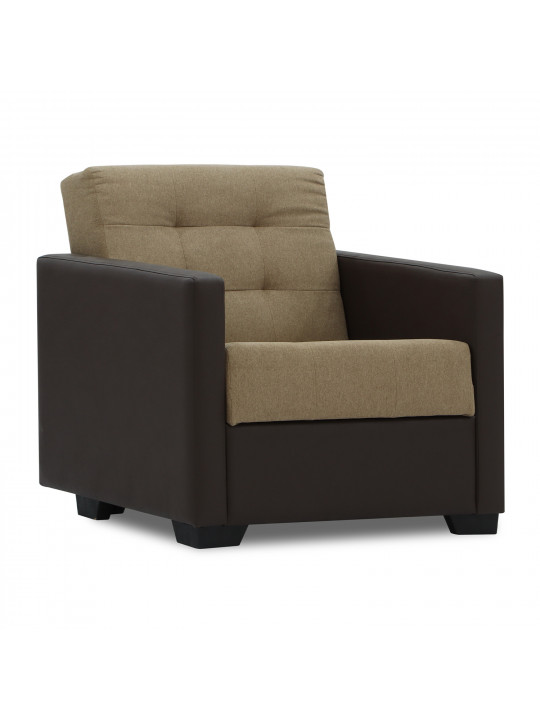 Sofa set HOBEL MARVEL 3+1+1 COFFEE V460/ BEIGE SCANDI 4 (4) 