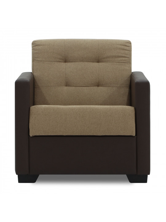 Sofa set HOBEL MARVEL 3+1+1 COFFEE V460/ BEIGE SCANDI 4 (4) 