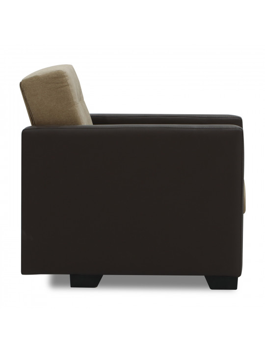 Sofa set HOBEL MARVEL 3+1+1 COFFEE V460/ BEIGE SCANDI 4 (4) 