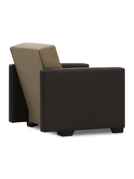 Sofa set HOBEL MARVEL 3+1+1 COFFEE V460/ BEIGE SCANDI 4 (4) 