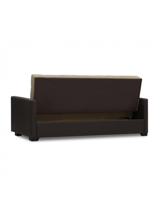Sofa set HOBEL MARVEL 3+1+1 COFFEE V460/ BEIGE SCANDI 4 (4) 