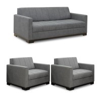 Гарнитур HOBEL MILA 3+1+1 GREY SCANDI 22 (3) 