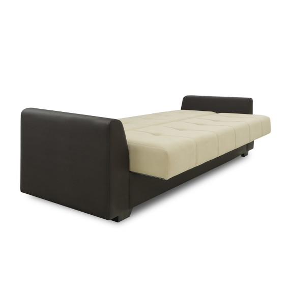 Հավաքածու HOBEL MODERN LUX 3+1+1 F/R BROWN 3673/ CREAM LEONARDO 3 (4) 