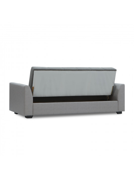 Sofa set HOBEL MODERN LUX 3+1+1 LIGHT GREY 8409/ DARK GREY LEONARDO 15 (4) 