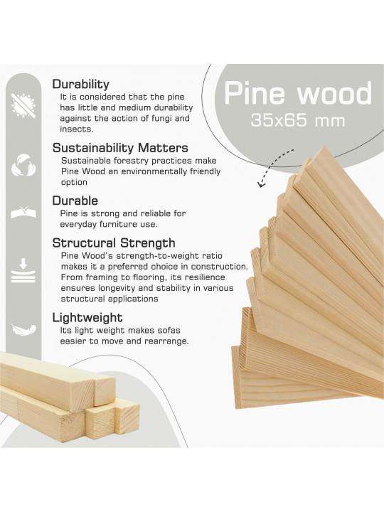 Հավաքածու HOBEL OLIVIA 3+1+1 F/R CAPPUCCINO MONACO 4/ELEGANCE6 (4) 