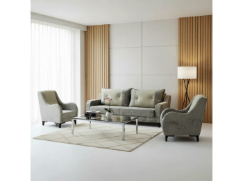 Гарнитур HOBEL OLIVIA 3+1+1 F/R CAPPUCCINO MONACO 4/BUKLE 4 (4) 