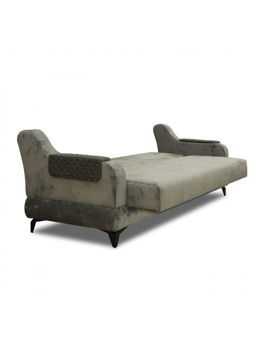 Sofa set HOBEL OLIVIA 3+1+1 GREY MONACO 14/BONCUK 20 (4) 