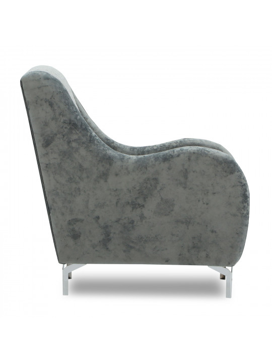 Հավաքածու HOBEL OLIVIA 3+1+1 KAX 0419 METAL/GREY MONACO 14/GREY BUKLE 9 (4) 