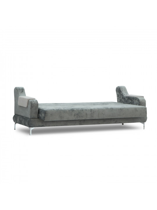 Հավաքածու HOBEL OLIVIA 3+1+1 KAX 0419 METAL/GREY MONACO 14/GREY BUKLE 9 (4) 