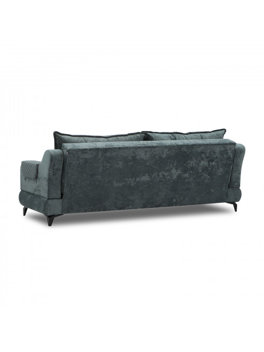 Sofa set HOBEL OLIVIA 3+1+1 L38120AB DARK GREY MONACO 15/GREY BUKLE 11 (4) 