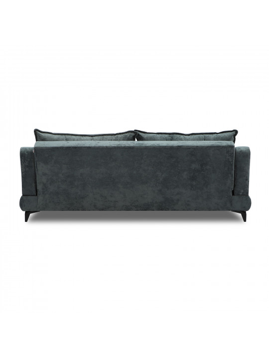 Sofa set HOBEL OLIVIA 3+1+1 L38120AB DARK GREY MONACO 15/GREY BUKLE 11 (4) 