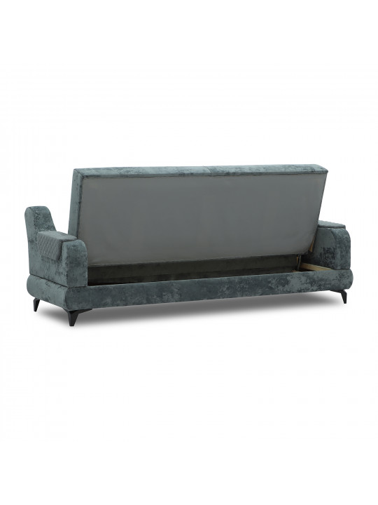 Sofa set HOBEL OLIVIA 3+1+1 L38120AB DARK GREY MONACO 15/GREY BUKLE 11 (4) 