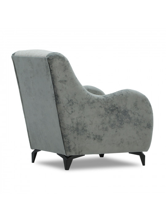 Հավաքածու HOBEL OLIVIA 3+1+1 L38120/AB BLACK/GREY MONACO 14/GREY BUKLE 9 (4) 