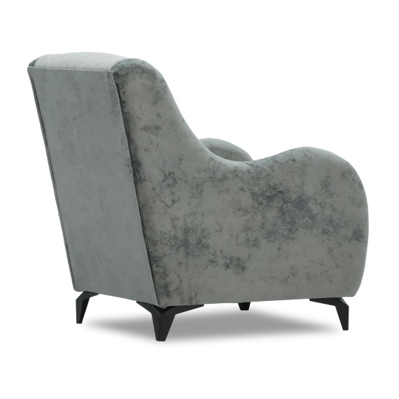 Հավաքածու HOBEL OLIVIA 3+1+1 L38120/AB BLACK/GREY MONACO 14/GREY BUKLE 9 (4) 