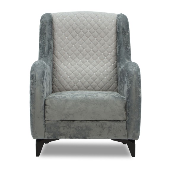 Հավաքածու HOBEL OLIVIA 3+1+1 L38120/AB BLACK/GREY MONACO 14/GREY BUKLE 9 (4) 