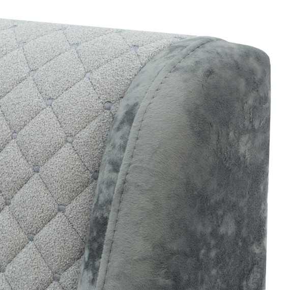 Հավաքածու HOBEL OLIVIA 3+1+1 L38120/AB BLACK/GREY MONACO 14/GREY BUKLE 9 (4) 