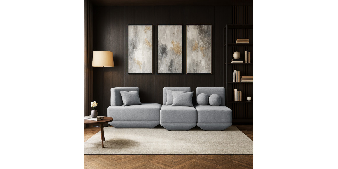 Sofa HOBEL PARMA LIGHT GREY BEATTO 1069 (3) 