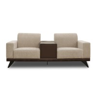 Гарнитур HOBEL RIO LUXE 3+2+1  CHOCOLATE PHANTOM 7/CREAM BONCUK 4 (4) 