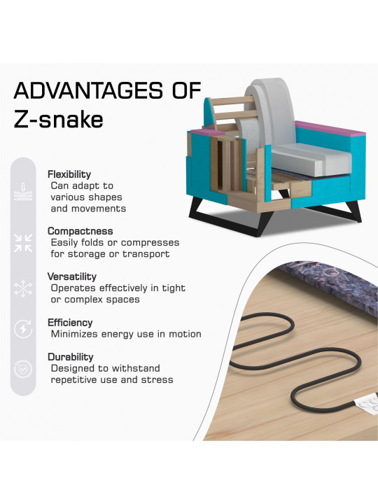 Հավաքածու HOBEL RIO LUXE 3+2+1  DARK GREY PHANTOM 14/ LIGHT GREY BUKLE 8 (3) 