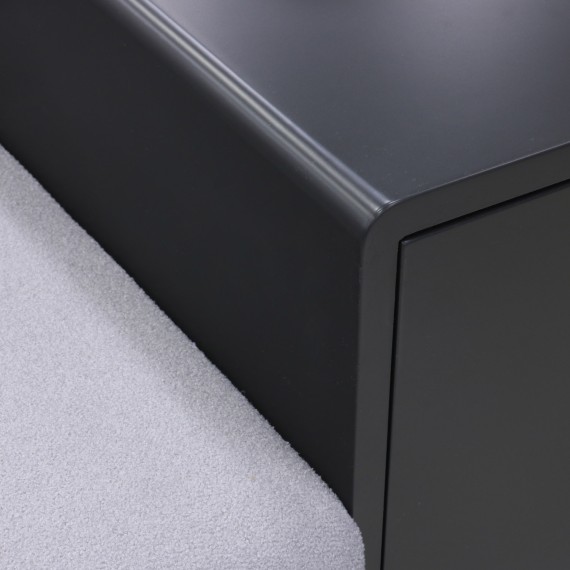 Гарнитур HOBEL RIO LUXE 3+2+1  DARK GREY PHANTOM 14/ LIGHT GREY BUKLE 8 (3) 