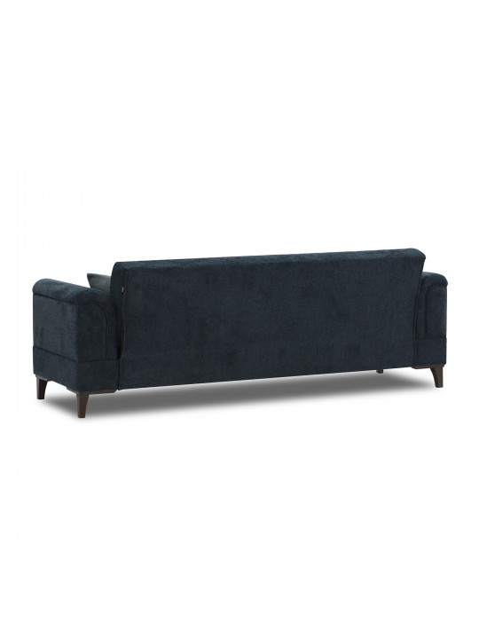 Sofa set HOBEL STONE 3+1+1 DARK BLUE BEATTO 1053/GREY BUKLE 11 (3) 