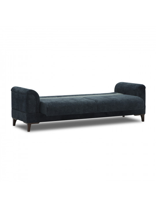 Sofa set HOBEL STONE 3+1+1 DARK BLUE BEATTO 1053/GREY BUKLE 11 (3) 