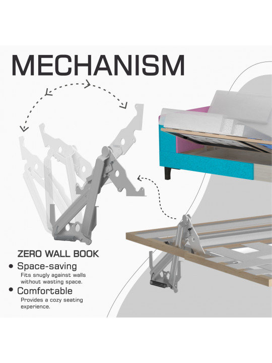 Հավաքածու HOBEL STONE 3+1+1 DARK GRAY BEATTO 1079/BUKLE 9/ INFINIY 991 (3) 