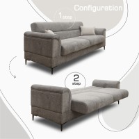 Гарнитур HOBEL STONE 3+1+1 F/R GRAY BEATTO 1036/ FOREVER 910 (4) 