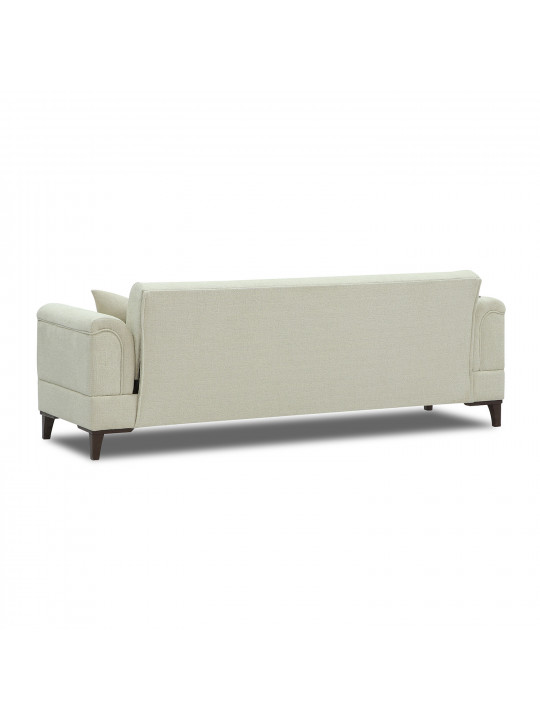 Sofa set HOBEL STONE 3+1+1 LIGHT CREAM BEATTO 1065/CREAM BUKLE 4 (3) 