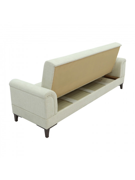 Sofa set HOBEL STONE 3+1+1 LIGHT CREAM BEATTO 1065/CREAM BUKLE 4 (3) 