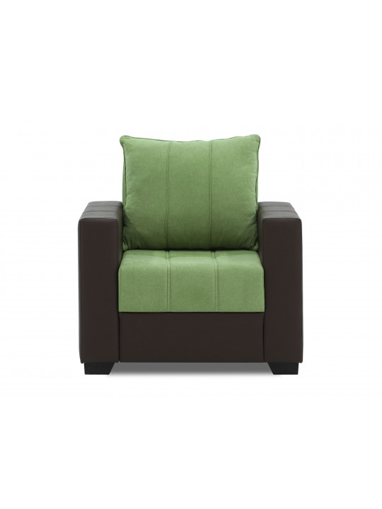 Sofa set HOBEL TEO  3+1+1 COFFEE V460/GREEN BREEZE 15 (4) 