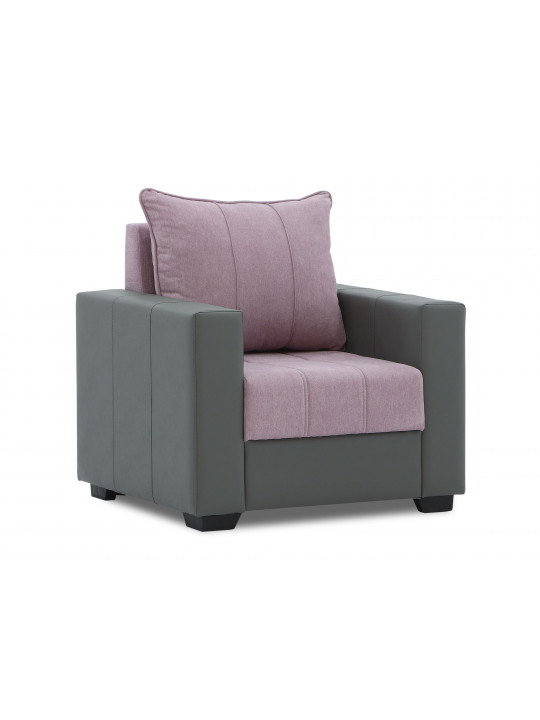 Sofa set HOBEL TEO  3+1+1 GREY V460/LIGHT PINK BREEZE19 (4) 