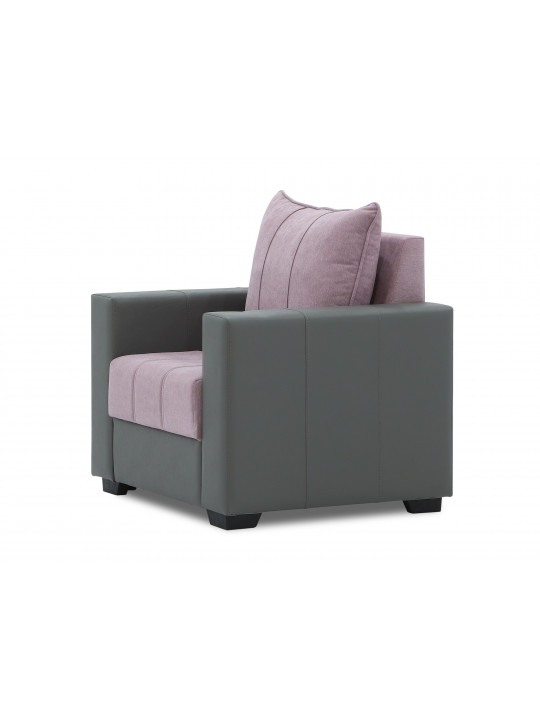 Sofa set HOBEL TEO  3+1+1 GREY V460/LIGHT PINK BREEZE19 (4) 