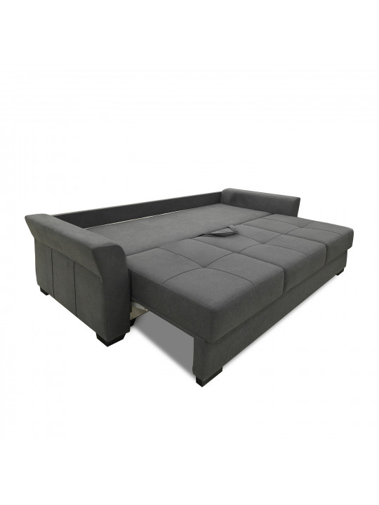 Гарнитур HOBEL TEXAS 3+1+1 DARK GREY SCANDI 22 (6) 
