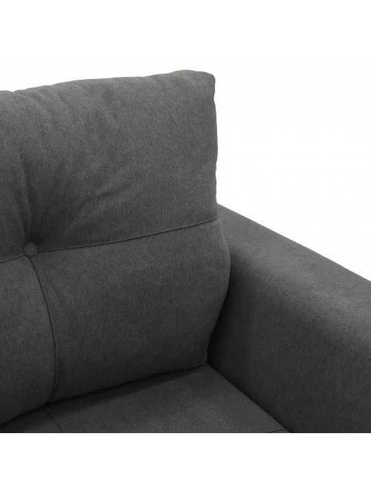Гарнитур HOBEL TEXAS 3+1+1 DARK GREY SCANDI 22 (6) 