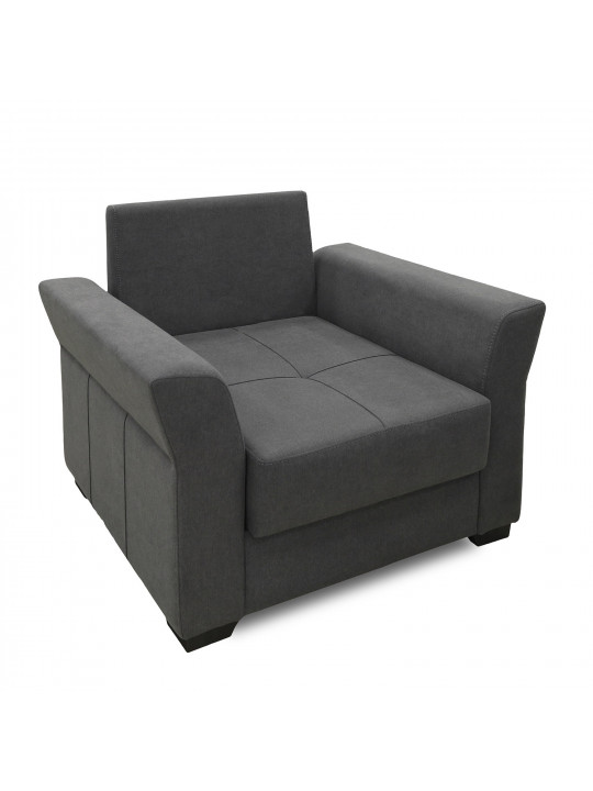 Гарнитур HOBEL TEXAS 3+1+1 DARK GREY SCANDI 22 (6) 