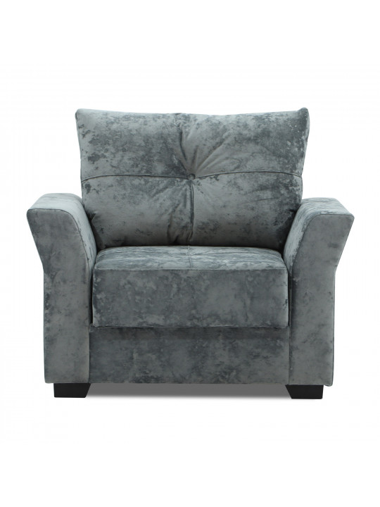 Гарнитур HOBEL TEXAS 3+1+1 D/P GREY MONACO 14 (6) 