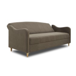 Гарнитур HOBEL UTA 3+1+1 F/R BROWN LEONARDO 6 (4) 