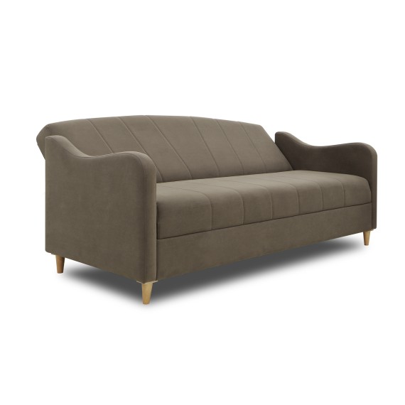 Гарнитур HOBEL UTA 3+1+1 F/R BROWN LEONARDO 6 (4) 