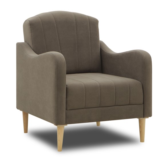 Гарнитур HOBEL UTA 3+1+1 F/R BROWN LEONARDO 6 (4) 