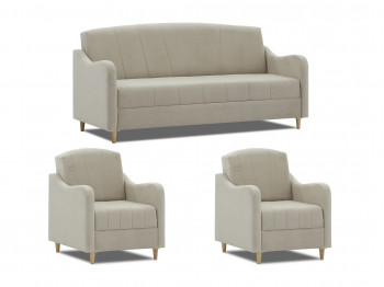 Sofa set HOBEL UTA 3+1+1 LIGHT CAPPUCCINO VIVALDI 4 (4) 